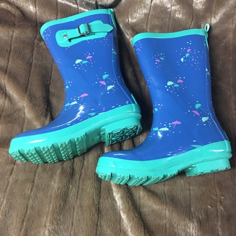 Tommy Hilfiger Girls RainBoots Size 1